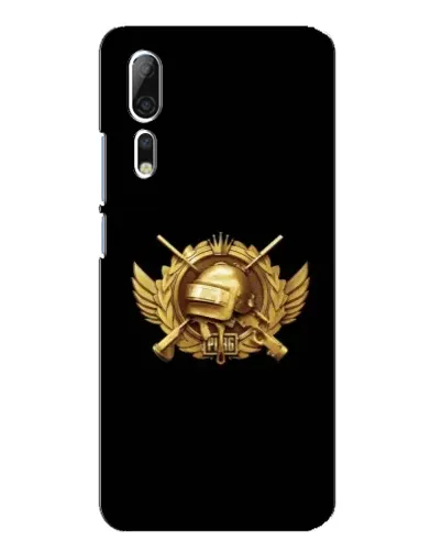 Чехол для ZTE Axon 10 Pro с картинкой «PUBG — оранжевый градиент»