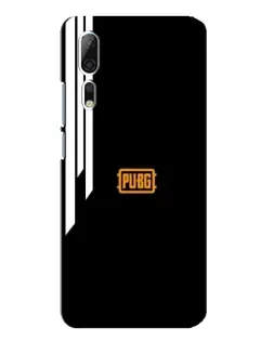 Чохол для ZTE Axon 10 Pro з картинкою «PUBG — вертикальні лінії»