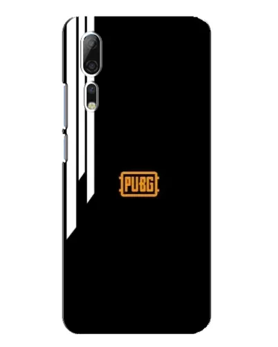 Чехол для ZTE Axon 10 Pro с картинкой «PUBG — вертикальные линии»