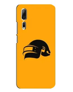 Чехол для ZTE Axon 10 Pro с картинкой «PUBG — золотой шлем»