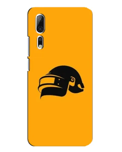 Чехол для ZTE Axon 10 Pro с картинкой «PUBG — золотой шлем»