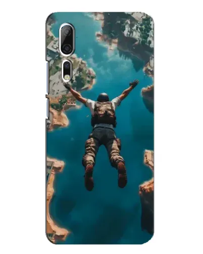 Чехол для ZTE Axon 10 Pro с картинкой «PUBG — свободное падение»