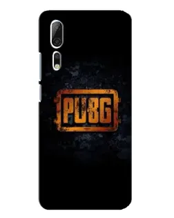 Чехол для ZTE Axon 10 Pro с картинкой «PUBG — золотой логотип»