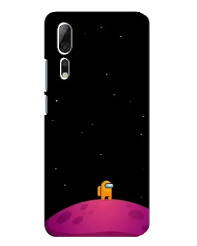 Чехол для ZTE Axon 10 Pro с картинкой «Одинокий герой на планете»