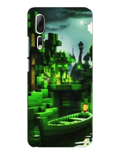 Чехол для ZTE Axon 10 Pro с картинкой «Minecraft лесной пейзаж» Чехол для ZTE Axon 10 Pro с картинкой «Minecraft лесной пейзаж»