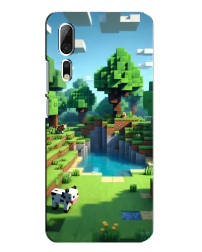 Чехол для ZTE Axon 10 Pro с картинкой «Minecraft летний день» Чехол для ZTE Axon 10 Pro с картинкой «Minecraft летний день»