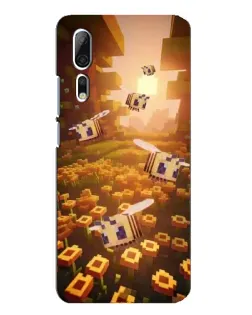 Чехол для ZTE Axon 10 Pro с картинкой «Поле подсолнухов»