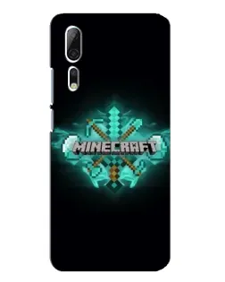 Чехол для ZTE Axon 10 Pro с картинкой «Minecraft Diamond лого»