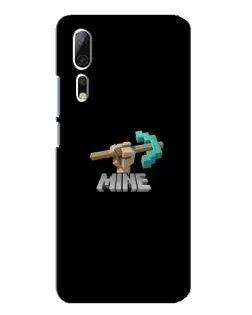 Чехол для ZTE Axon 10 Pro с картинкой «Алмазная кирка»