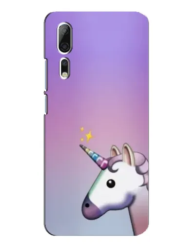 Чехол для ZTE Axon 10 Pro с картинкой «Единорог градиент»