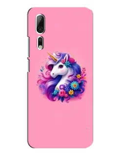 Чехол для ZTE Axon 10 Pro с картинкой «Сказочный единорог»