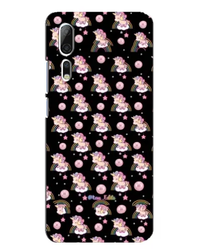 Чехол для ZTE Axon 10 Pro с картинкой «Magic Unicorn паттерн»