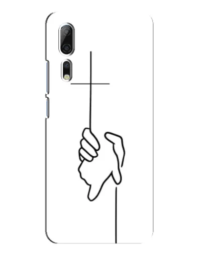 Чехол для ZTE Axon 10 Pro с картинкой «Рука держит» Чехол для ZTE Axon 10 Pro с картинкой «Рука держит»