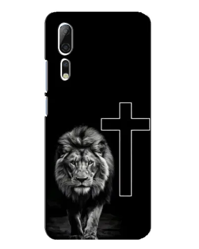 Чехол для ZTE Axon 10 Pro с картинкой «Лев и Крест» Чехол для ZTE Axon 10 Pro с картинкой «Лев и Крест»