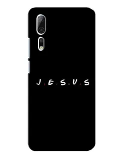 Чехол для ZTE Axon 10 Pro с картинкой «Точки веры J.E.S.U.S.»