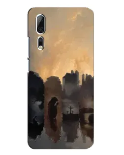 Чехол для ZTE Axon 10 Pro с картинкой «Дорога к вере»