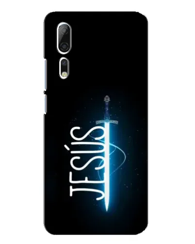 Чехол для ZTE Axon 10 Pro с картинкой «Меч Духа Jesus» Чехол для ZTE Axon 10 Pro с картинкой «Меч Духа Jesus»