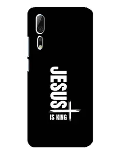 Чехол для ZTE Axon 10 Pro с картинкой «Вертикаль веры Jesus»