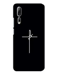 Чехол для ZTE Axon 10 Pro с картинкой «Тонкий крест» Чехол для ZTE Axon 10 Pro с картинкой «Тонкий крест»