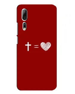 Чехол для ZTE Axon 10 Pro с картинкой «Уравнение любви» Чехол для ZTE Axon 10 Pro с картинкой «Уравнение любви»