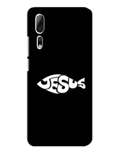 Чехол для ZTE Axon 10 Pro с картинкой «Рыба Jesus» Чехол для ZTE Axon 10 Pro с картинкой «Рыба Jesus»
