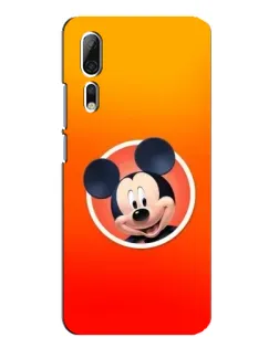 Чехол для ZTE Axon 10 Pro с картинкой «Mickey в круге»