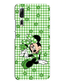 Чехол для ZTE Axon 10 Pro с картинкой «Mickey в клетку»