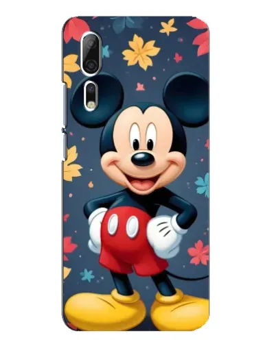 Чехол для ZTE Axon 10 Pro с картинкой «Осенний Mickey Mouse»