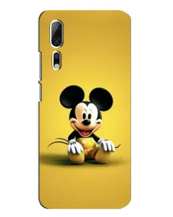 Чехол для ZTE Axon 10 Pro с картинкой «Микки на желтом»