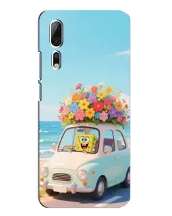 Чехол для ZTE Axon 10 Pro с картинкой «Автомобильное путешествие»