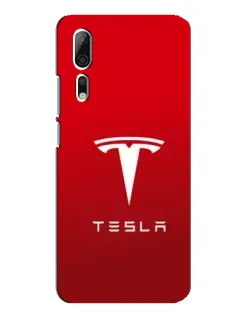 Чехол для ZTE Axon 10 Pro с картинкой «Tesla Red Classic»