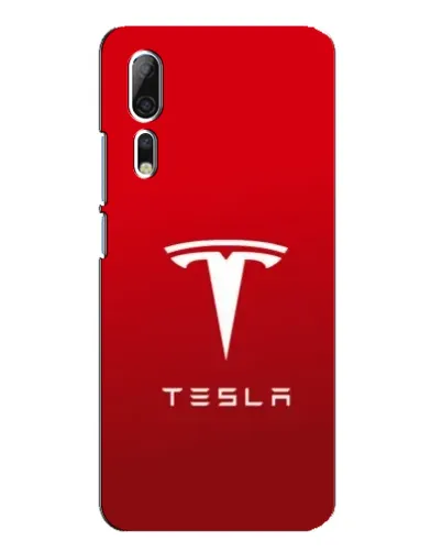Чехол для ZTE Axon 10 Pro с картинкой «Tesla Red Classic»