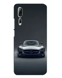 Чехол для ZTE Axon 10 Pro с картинкой «Mercedes на черном»