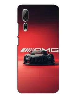 Чехол для ZTE Axon 10 Pro с картинкой «Mercedes AMG — красная линия»