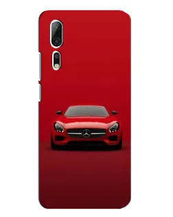 Чехол для ZTE Axon 10 Pro с картинкой «Красный Mercedes AMG»