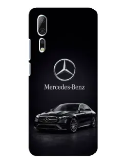 Чехол для ZTE Axon 10 Pro с картинкой «Mercedes — решетка радиатора»
