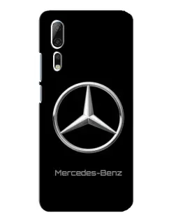 Чехол для ZTE Axon 10 Pro с картинкой «Mercedes Silver Logo»