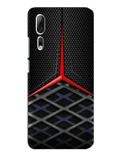 Чехол для ZTE Axon 10 Pro с картинкой «Mercedes Carbon Grid»