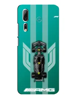 Чехол для ZTE Axon 10 Pro с картинкой «Mercedes AMG Petronas»