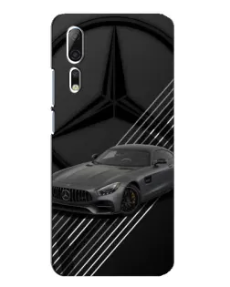 Чехол для ZTE Axon 10 Pro с картинкой «Mercedes AMG — графика»