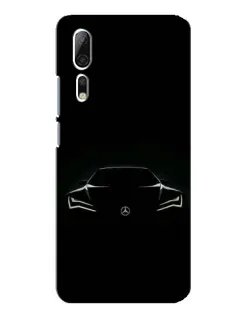 Чехол для ZTE Axon 10 Pro с картинкой «Mercedes — силуэт авто» Чехол для ZTE Axon 10 Pro с картинкой «Mercedes — силуэт авто»