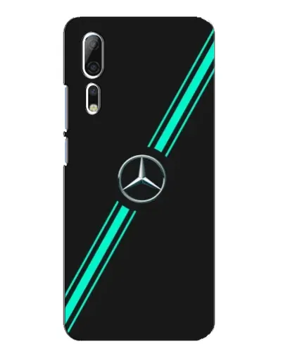 Чехол для ZTE Axon 10 Pro с картинкой «Спортивные линии Mercedes» Чехол для ZTE Axon 10 Pro с картинкой «Спортивные линии Mercedes»