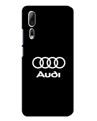 Чехол для ZTE Axon 10 Pro с картинкой «Классическое лого Audi»