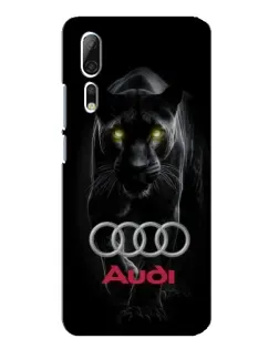 Чехол для ZTE Axon 10 Pro с картинкой «Пантера и Audi»