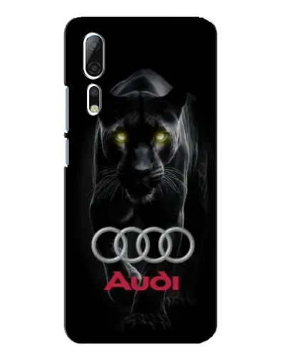 Чехол для ZTE Axon 10 Pro с картинкой «Пантера и Audi»