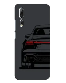 Чехол для ZTE Axon 10 Pro с картинкой «Задняя часть Audi — арт»