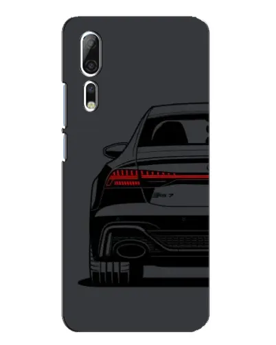 Чехол для ZTE Axon 10 Pro с картинкой «Задняя часть Audi — арт»