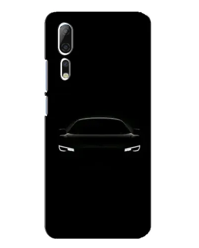 Чехол для ZTE Axon 10 Pro с картинкой «Взгляд Audi в темноте»