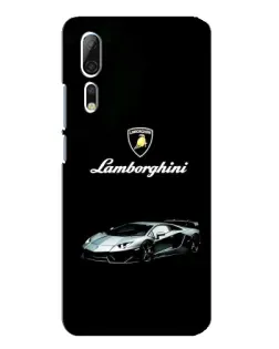 Чехол для ZTE Axon 10 Pro с картинкой «Логотип Lamborghini классика»