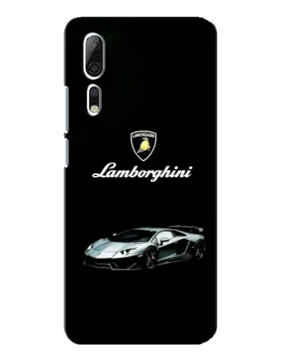 Чехол для ZTE Axon 10 Pro с картинкой «Логотип Lamborghini классика»